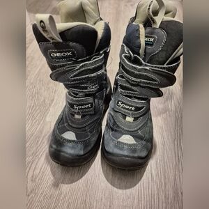 Geox Kids' Black Winter Boots